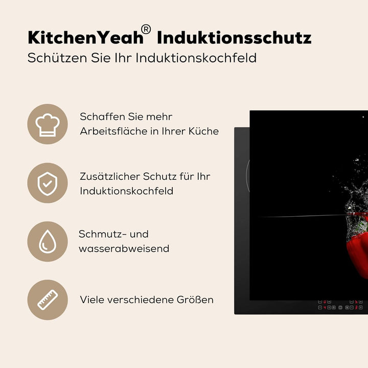 Herdabdeckplatte Einteilig Ceranfeld Abdeckplatte Küche Deko Ceranfeldabdeckung Herdabdeckung Indukt