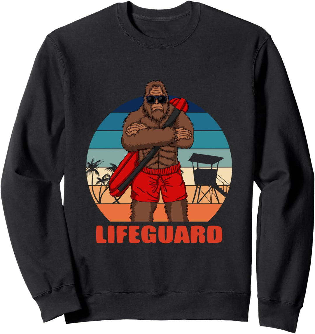 Freibad Bademeister Rettungsschwimmer Lifeguard Sweatshirt