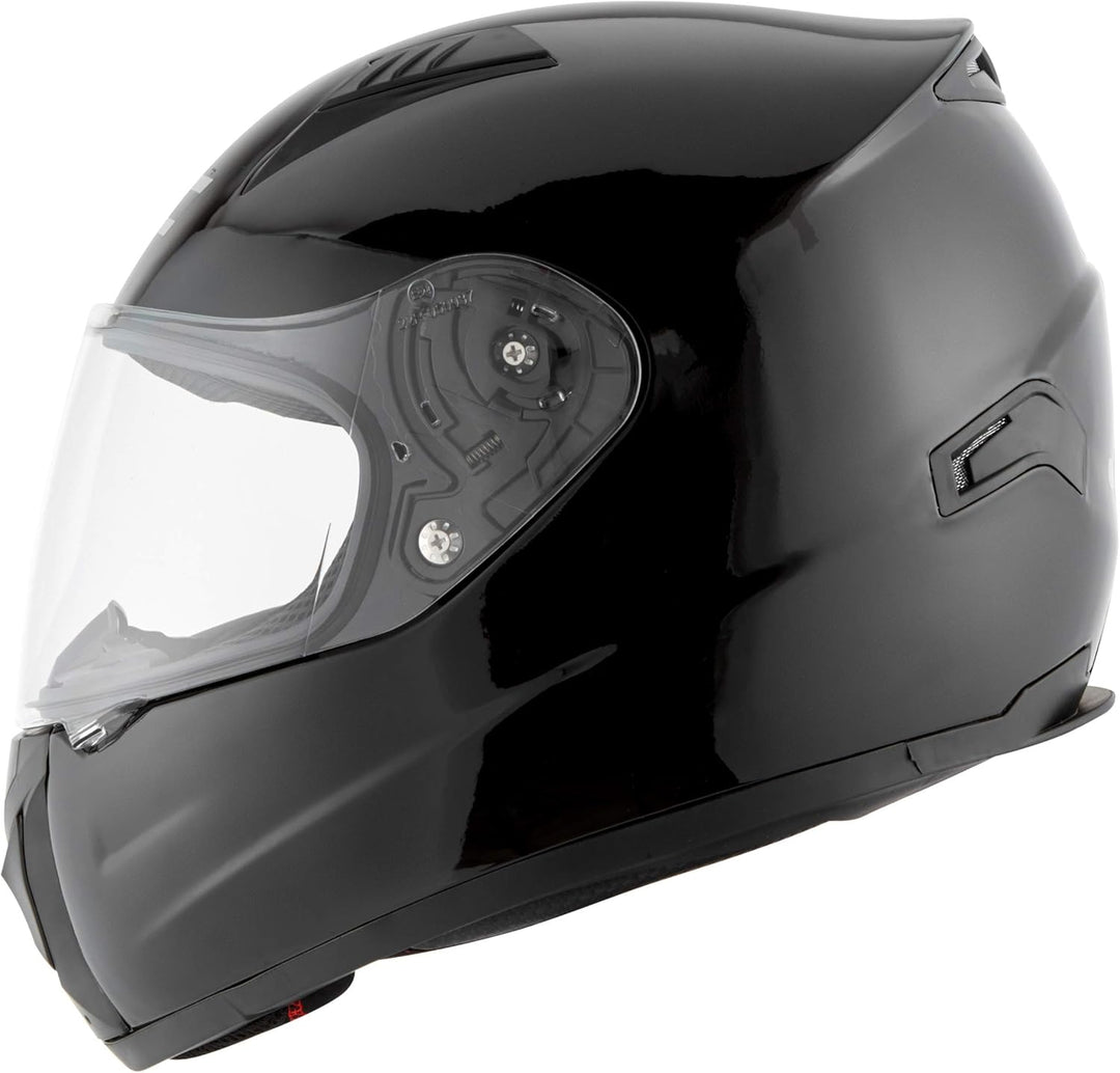 JDC volles Gesicht Motorrad Helm - Prism M Schwarz, M Schwarz