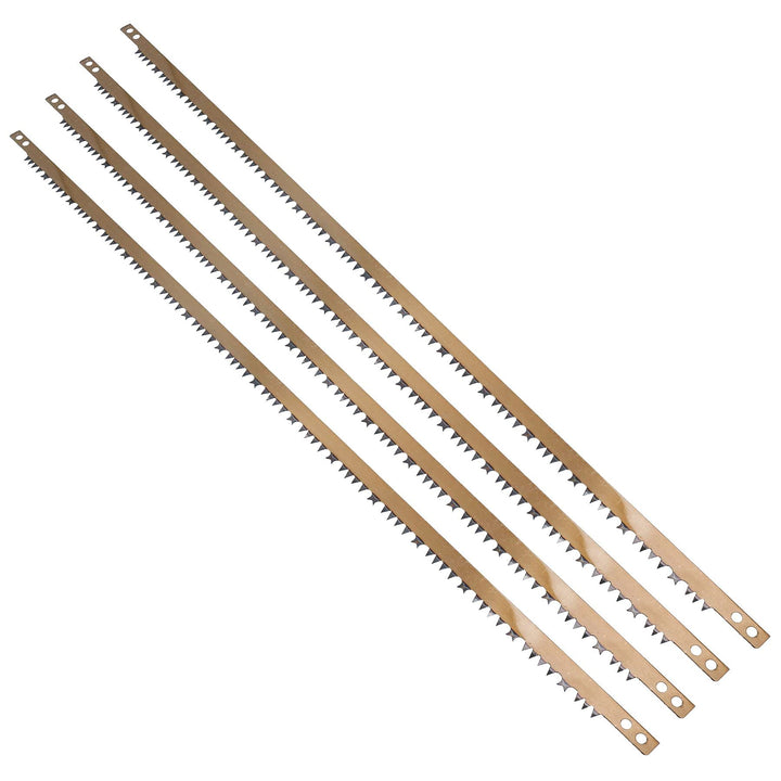 Bogensägeblätter, extra lang, 76,2 cm, für Bäume, feuchtes Grün, 4 Stück