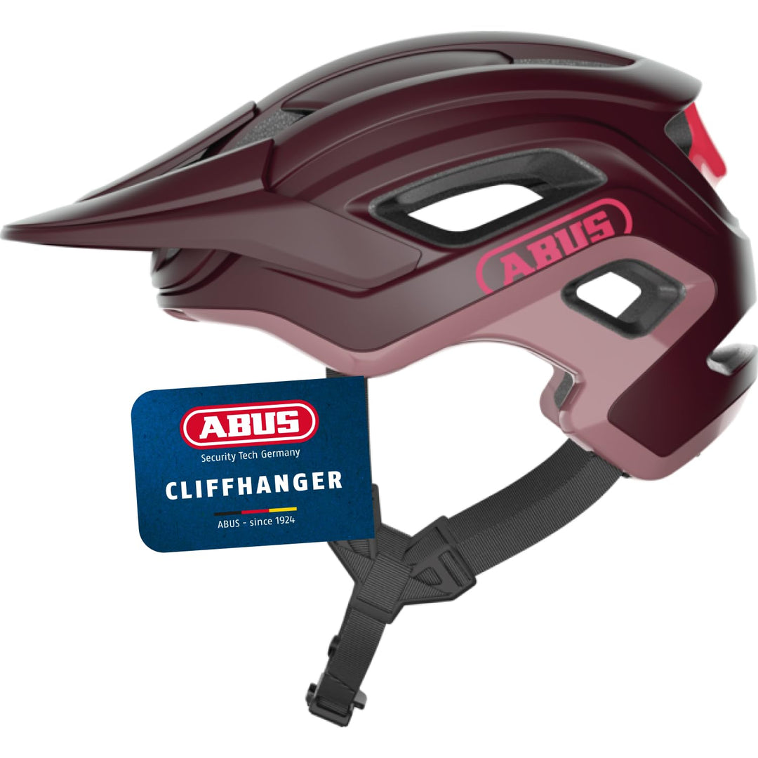 ABUS MTB-Helm Cliffhanger - Fahrradhelm für anspruchsvolle Trails - mit grossen Lüftungsöffnungen &amp;