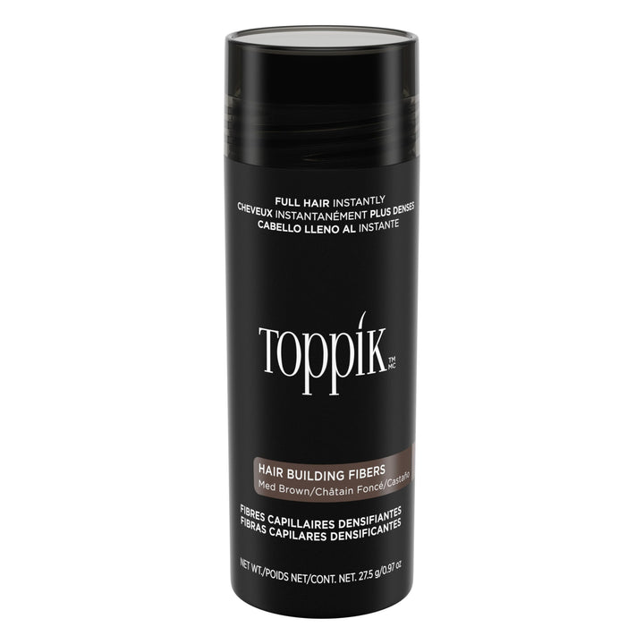 Toppik Haarfasern, Mittelbraun, natürlich gewonnene Fasern aus Keratin für voller aussehendes Haar 2