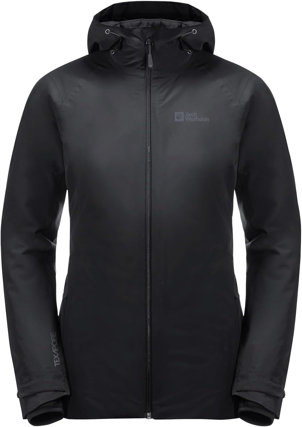 Jack Wolfskin Damen Glaabach 3in1 Jkt W Jacket XS Schwarz, XS Schwarz