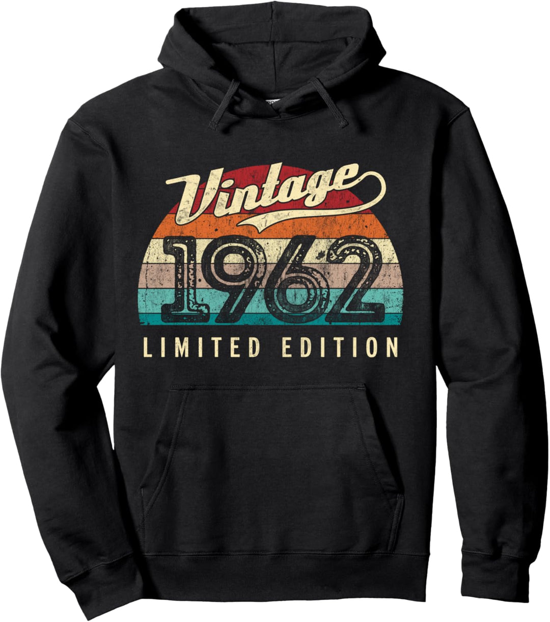 Jahrgang 1962 Limited Edition 60 Jahre alt 60th Birthday Pullover Hoodie