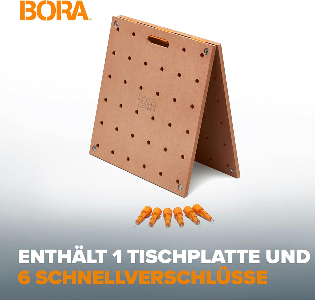 BORA Centipede CK22TM Werkbank für Bora Tausendfüssler Arbeitspferde – 61 x 121,9 cm – inklusive Hol