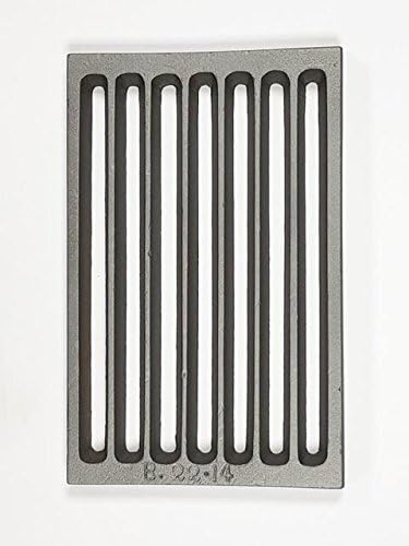 Leda Ascherost 22x14cm + 1 Stück gratis Rotthues Feuerzeug, 22x14cm