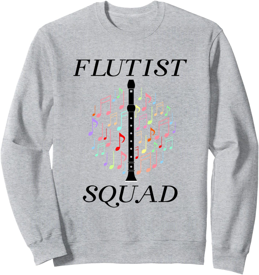 Flötist Professioneller Flötenspieler Orchestermusiker Sweatshirt