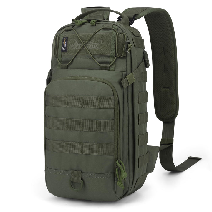Mardingtop 18L Taktischer Rucksack für Herren mit abnehmbaren Schultergurten Vielseitiger 3-in-1 Ruc