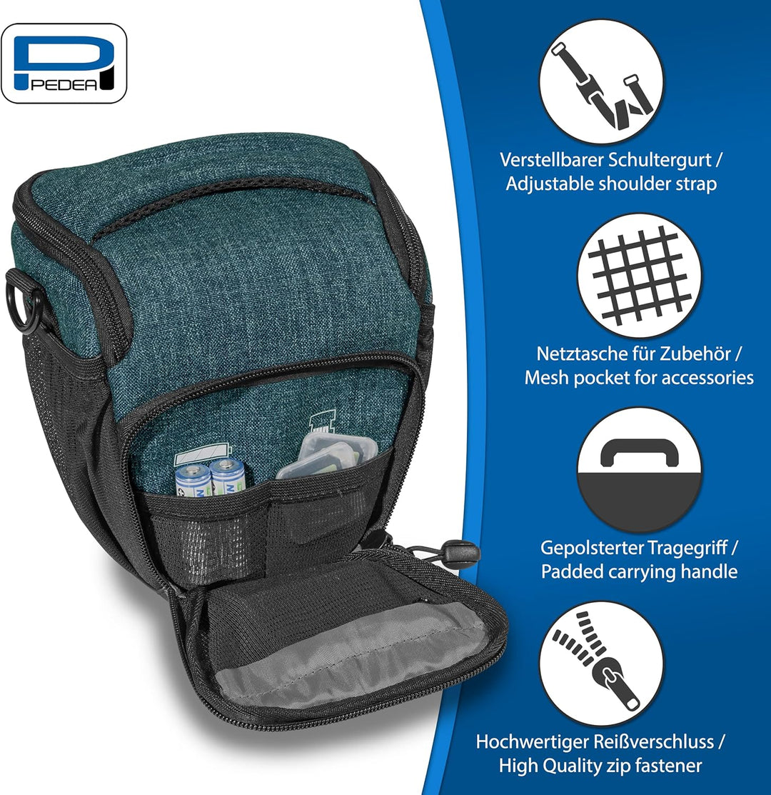 Pedea Kameratasche Fashion für Spiegelreflex DSLR SLR Spiegelreflexkamera Fototasche für DLSM System