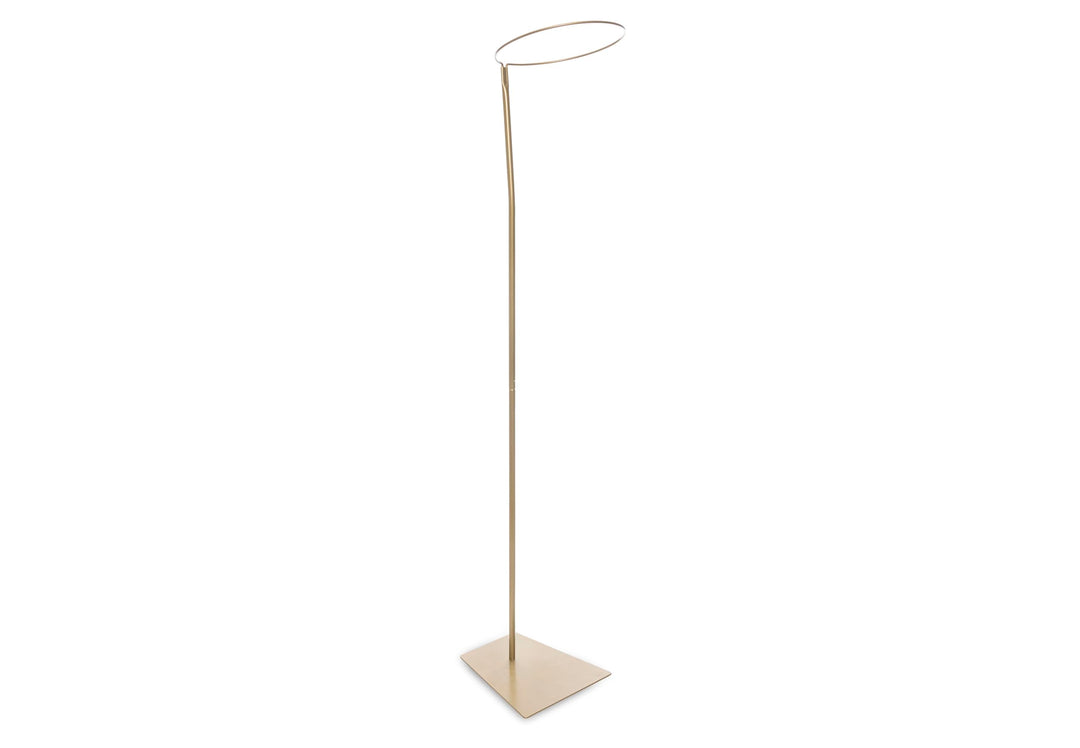 Jollein 009-001-98765 Stange für Wiegenhimmel Messing - Gold -150 cm H150 x B32 cm (1er Pack) Goldfa