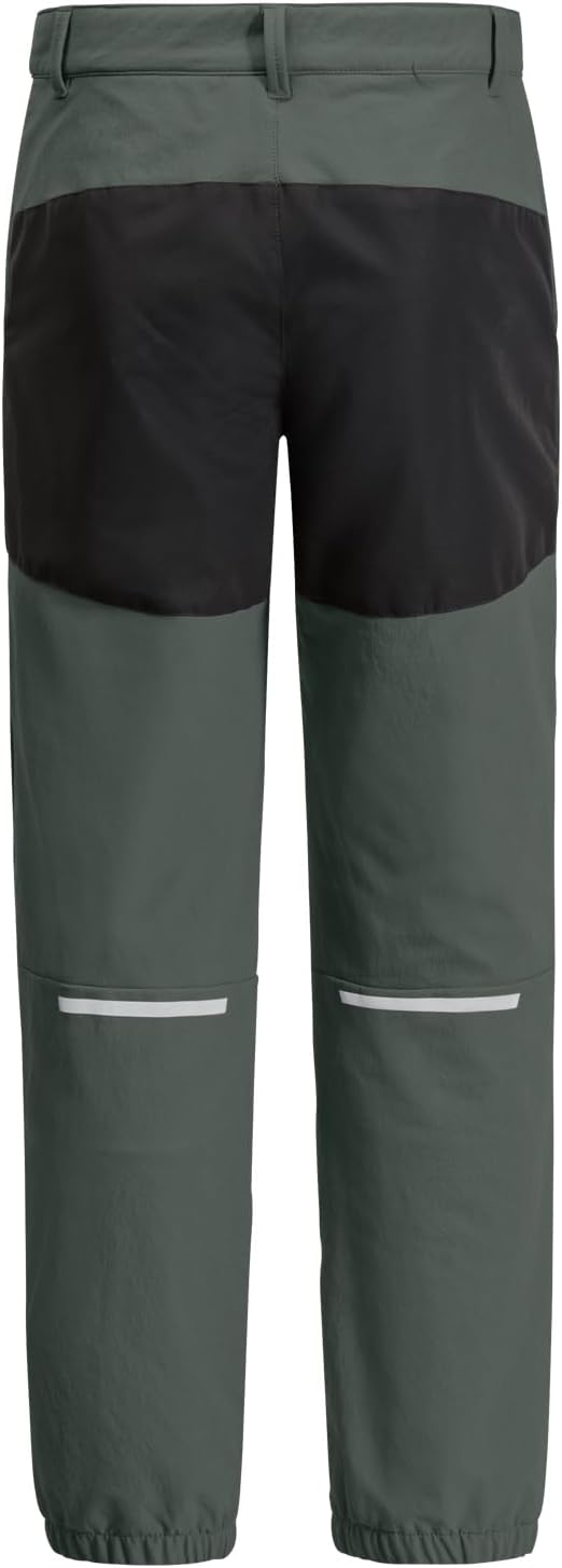 Jack Wolfskin Unisex Kinder Wanderhose Rascal Winter Pants K, 92 Slate Green