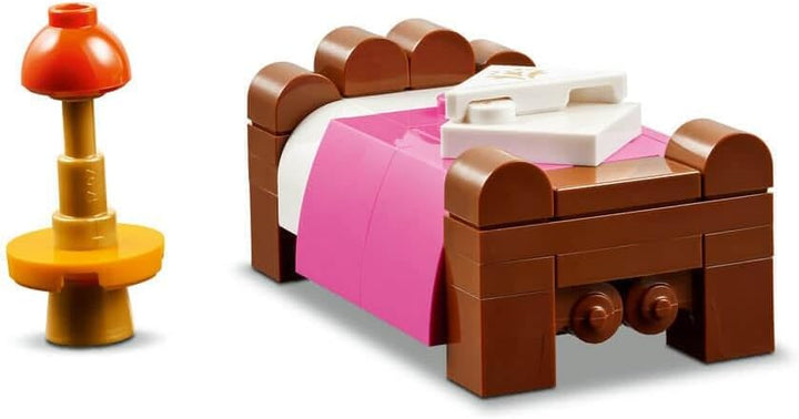 Lego Friends Burg mit Ferienunterkunft, Hotel-Spielset für Kinder und Teenager ab 12 Jahren mit 4 Sp