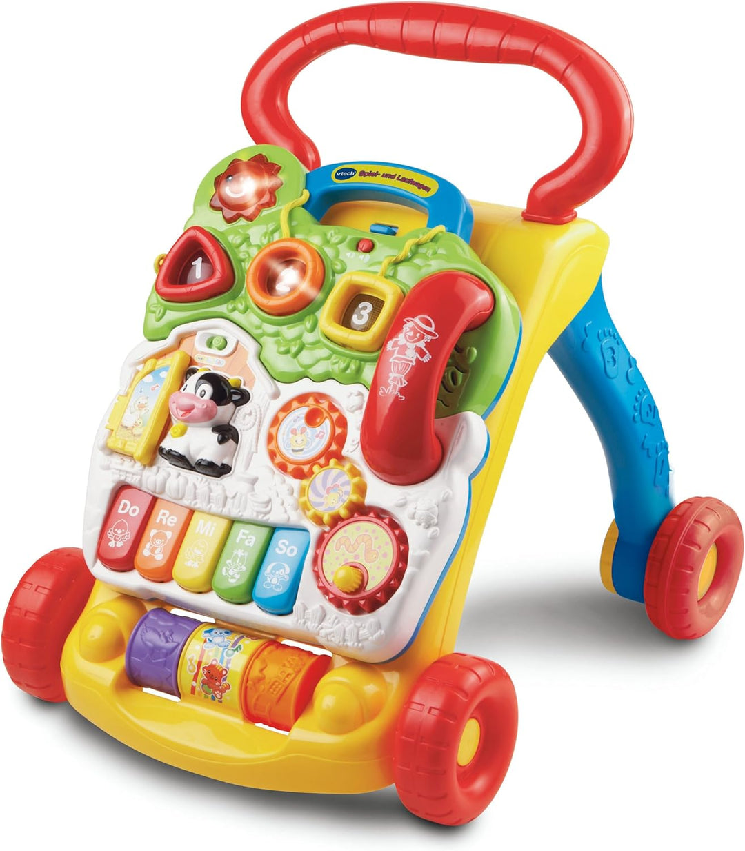 VTech Baby Spiel- und Laufwagen Special Edition – Lauflernwagen mit regulierbarer Geschwindigkeit, M