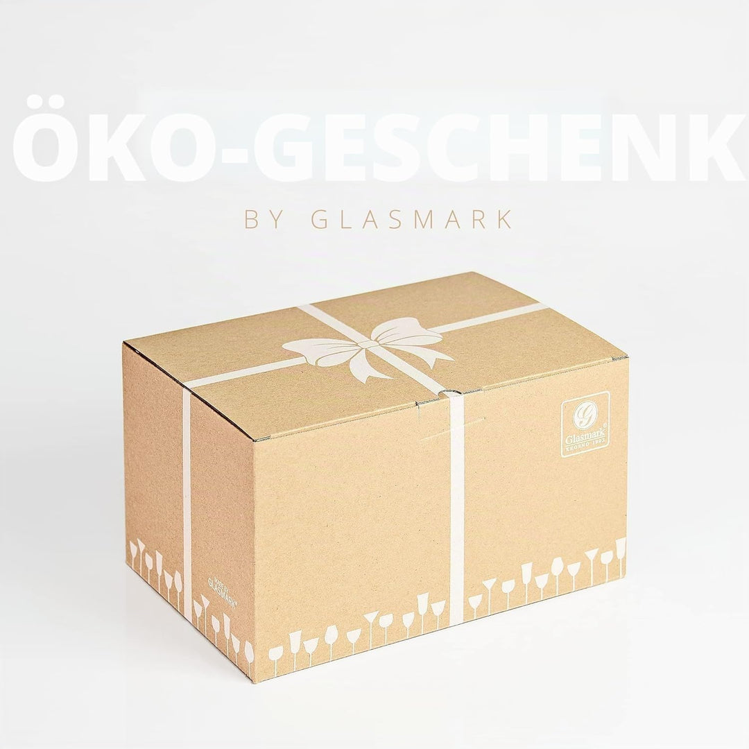 Glasmark KROSNO 1992 Kerzengläser Set 6 Stück Kerzen Gläser zum Kerzenmachen Transparent Leer DIY 50