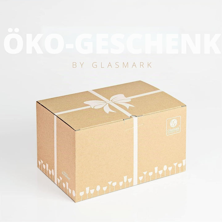 Glasmark KROSNO 1992 Kerzengläser Set 6 Stück Kerzen Gläser zum Kerzenmachen Transparent Leer DIY 50