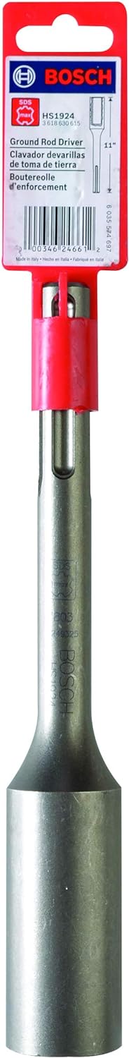 BOSCH HS1924 TE 54 Erdstangenadapter SDS Max 27,9 cm SDS-Max-Bodentreiber 11 In., SDS-Max-Bodentreib