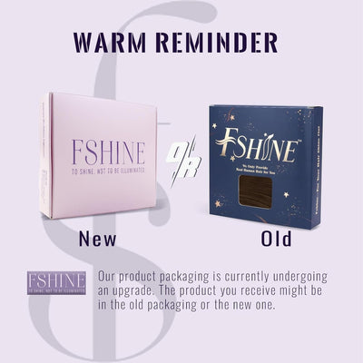 Fshine Echthaar Extensions Clip Weisse Blondine 40cm/16zoll Remy Haarverlängerung Echthaar Clip 120g