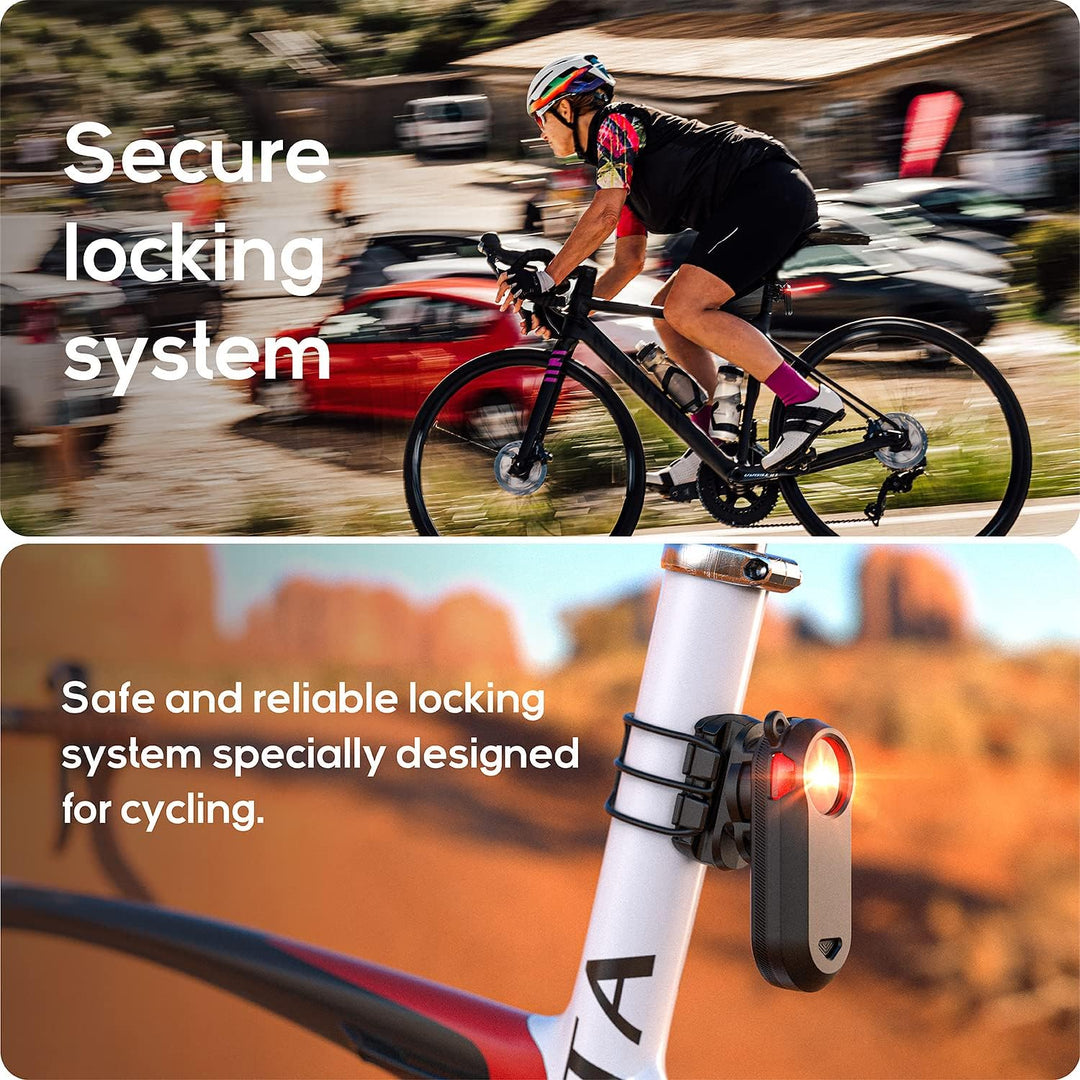 TUSITA Universal Fahrrad Sattelstützen Halterung - Kompatibel mit Garmin Varia Rearview Radar RTL510