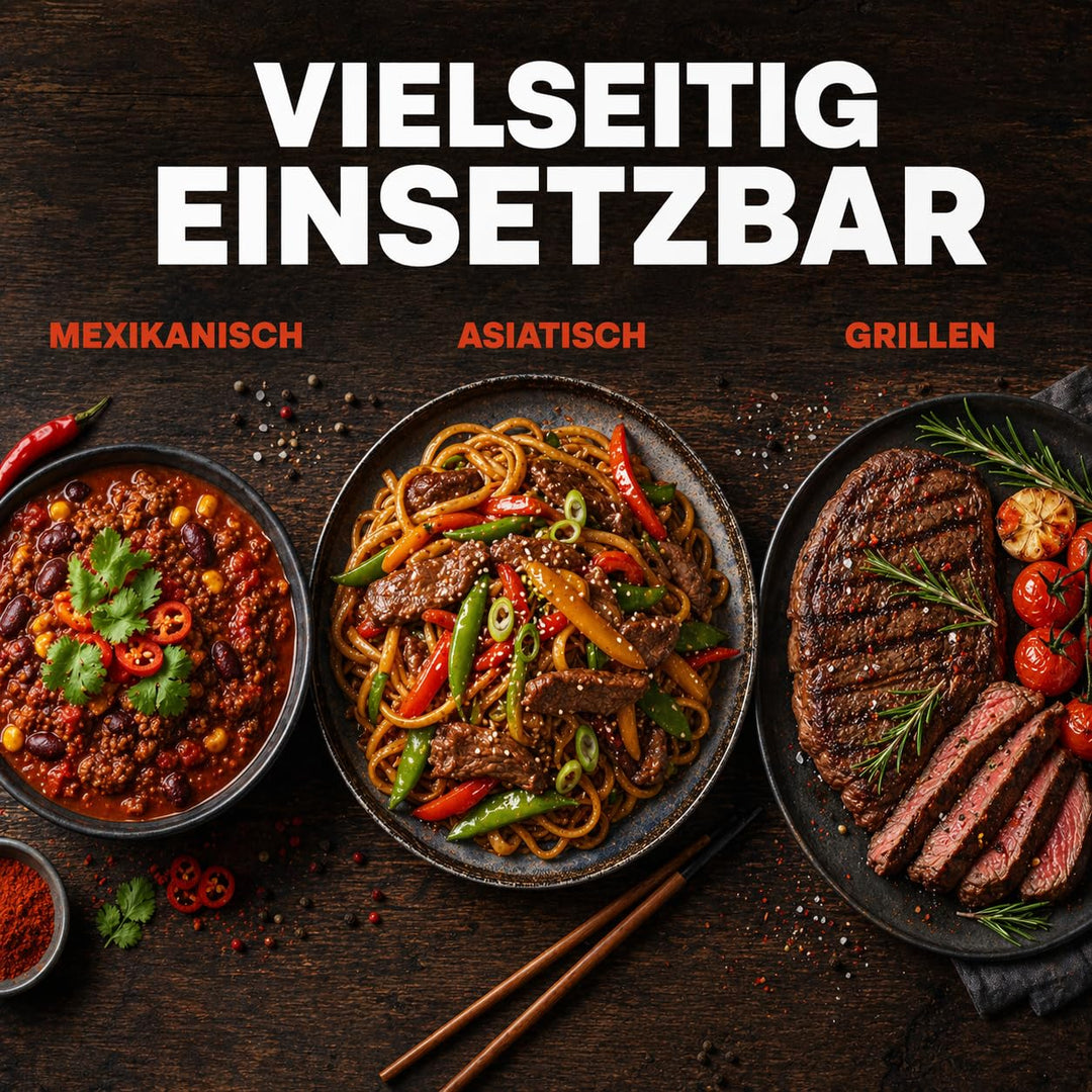 GiDeli Cayenne Pfeffer 1kg im Eimer - Fein Gemahlenes Chilipulver für Fleisch, Fisch, Suppen und Sos