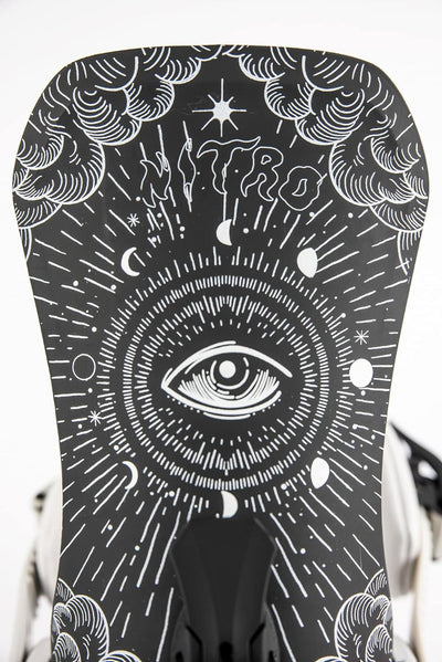 Nitro Snowboards Herren One '23 Snowboard All-Terrain-Bindung L ALL EYES ON ME, L ALL EYES ON ME