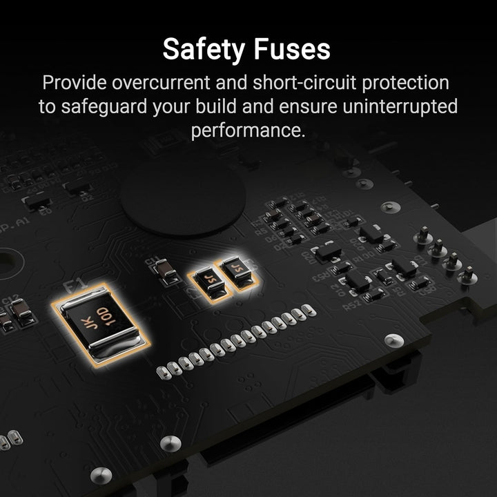 ASUS TUF Gaming ARGB PWM Lüfter Hub (6x Ports für PWM Gehäuselüfter und ARGB-Steuerung, 2x SATA-Stro