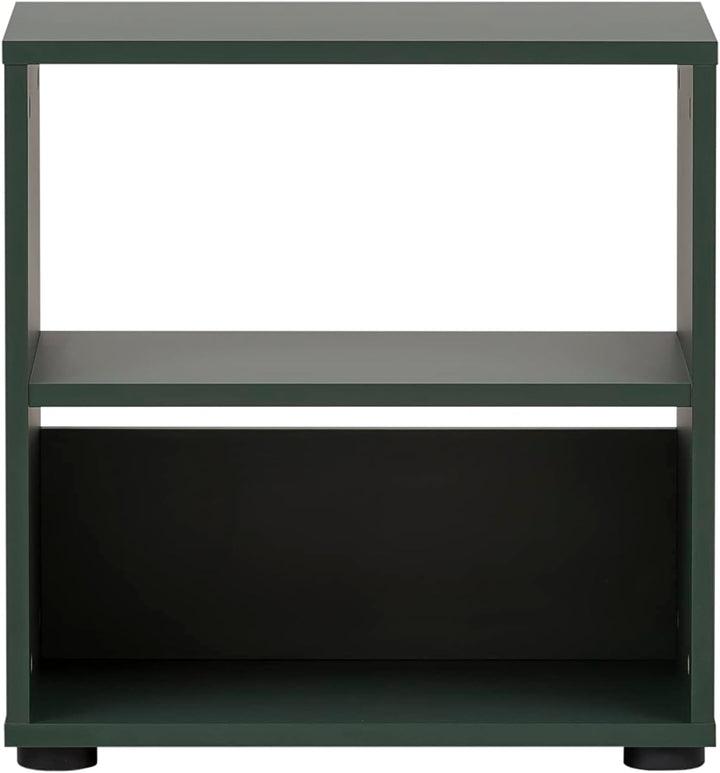 Schildmeyer Regal, Holzwerkstoff, waldgrün, 48,5 x 33,2 x 50,1 cm