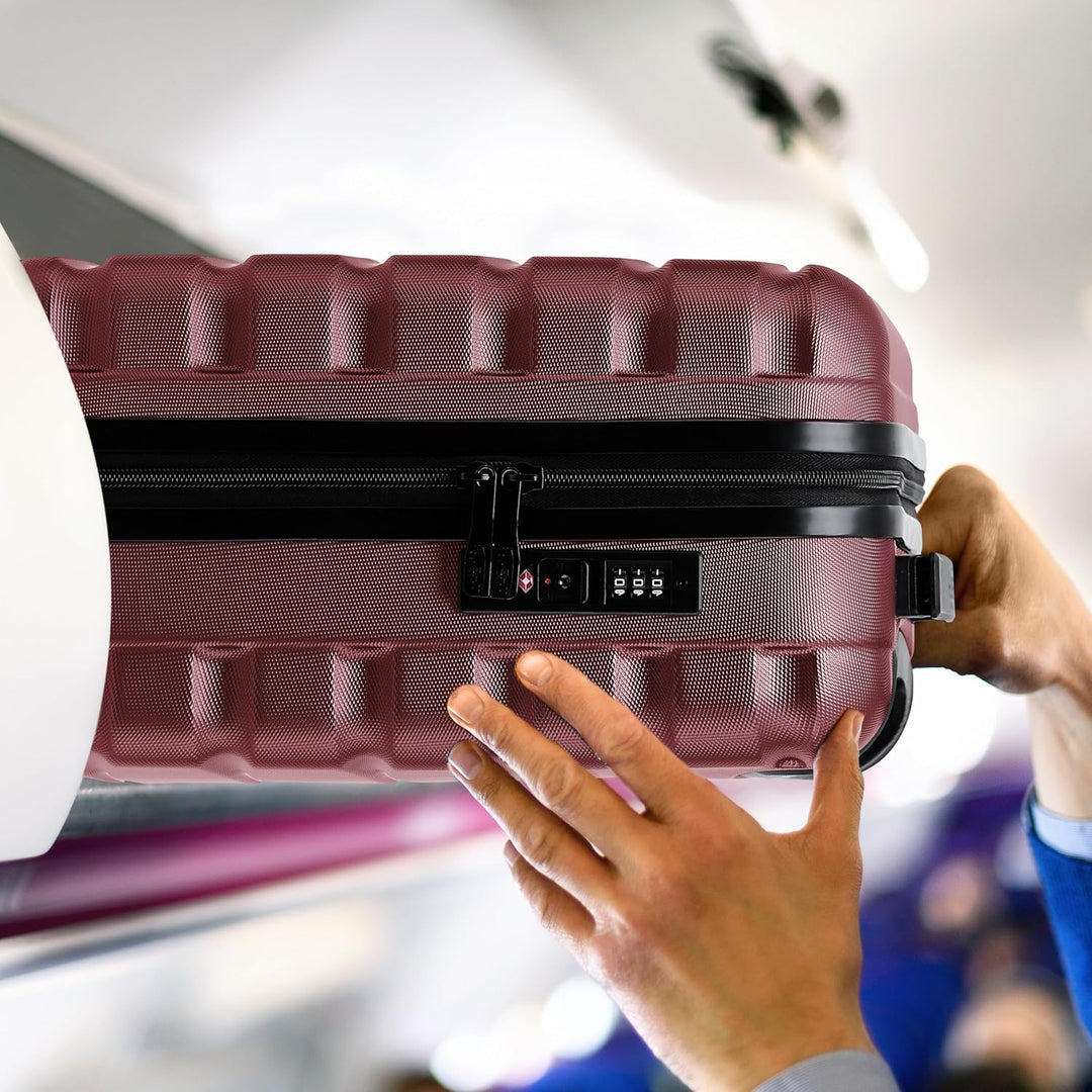 Flight Knight ABS-hartschalenkoffer Kabinen- Und Handgepackoptionen, Die Fur Uber 100 Fluggesellscha