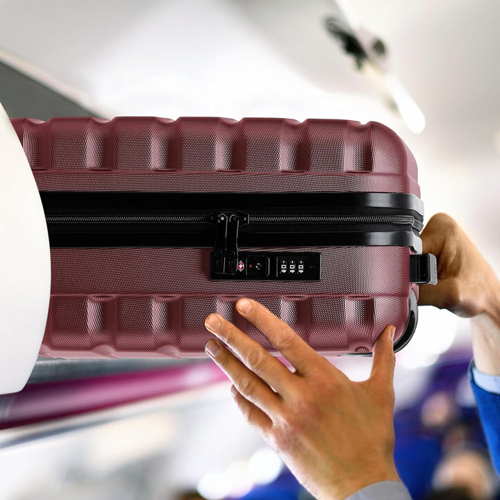 Flight Knight ABS-hartschalenkoffer Kabinen- Und Handgepackoptionen, Die Fur Uber 100 Fluggesellscha