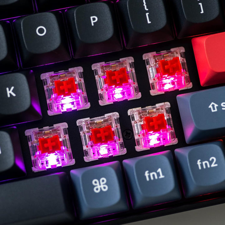 Keychron K6 Pro QMK/VIA Kabellose, mechanische Tastatur, US ANSI-Layout Hot-Swap-fähige Keychron K P