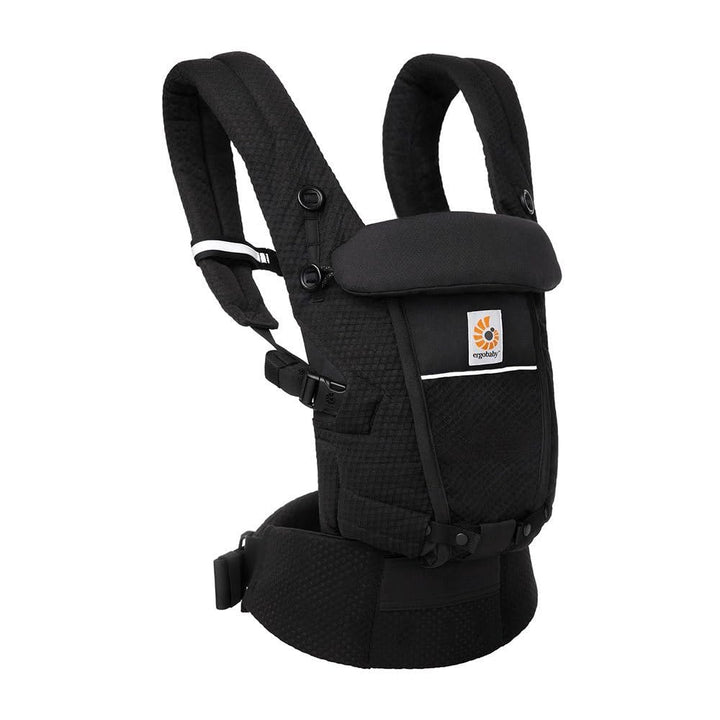 Ergobaby Adapt Babytrage für Neugeborene ab Geburt, 3-Positionen SoftFlex Mesh Ergonomische Babybauc