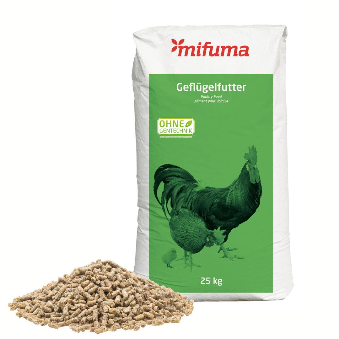mifuma Legewachtelfutter Wachtelfutter ZZH 25 kg extra kleine Pellets