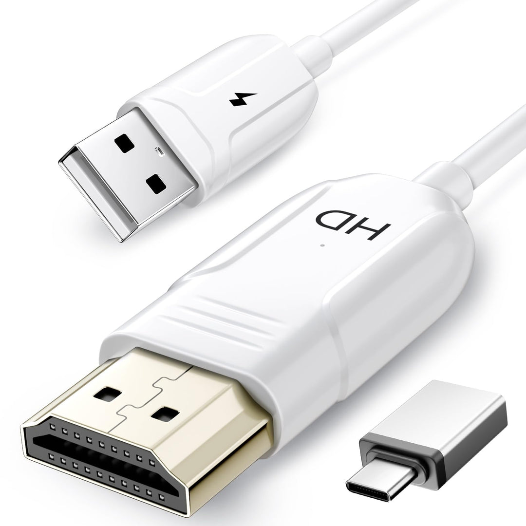 Wireless HDMI Adapter, Wireless Miracast Display Adapter mit Screen Mirror für TV von iPhone/i-Pad/M