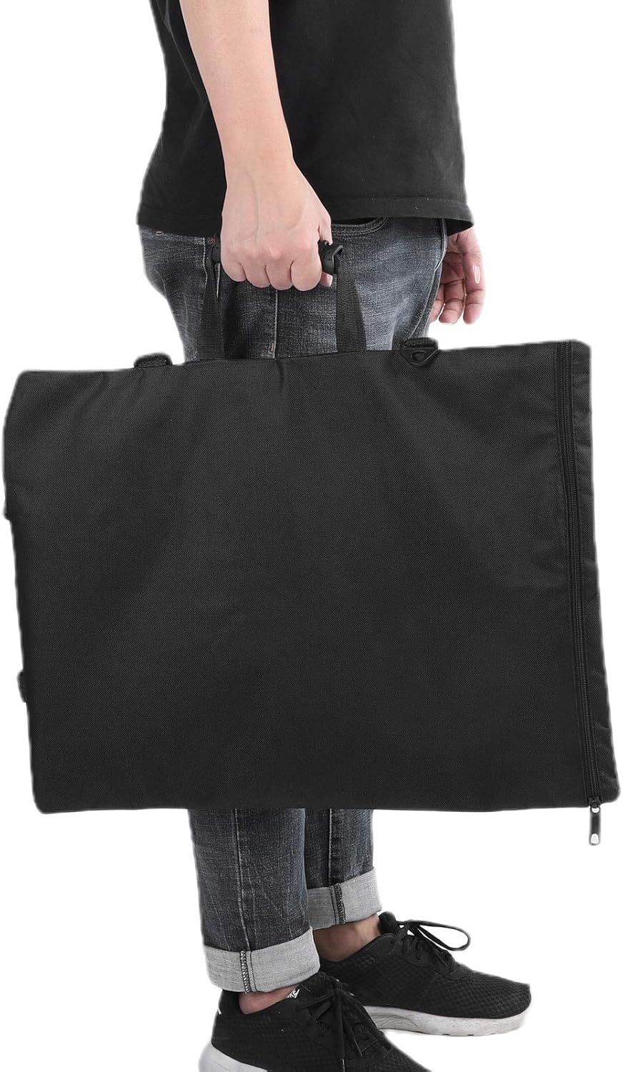 GLOGLOW Tragbarer A3 Zeichenbrett-Rucksack, Multifunktional Wasserdicht, mit Edelstahl-Metallreissve