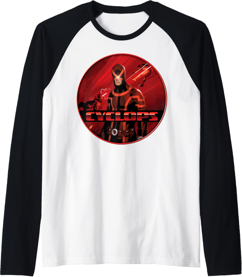 Marvel X-Men Cyclops Seeing Red All the Time Raglan