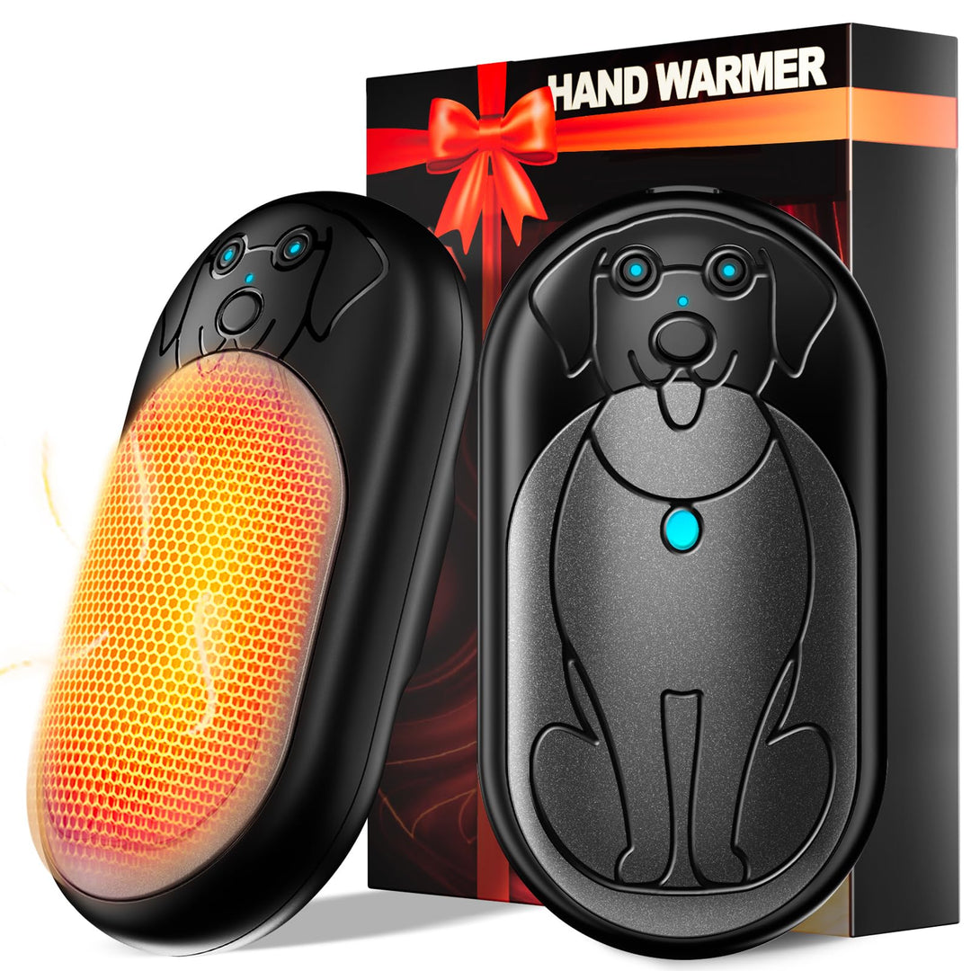 Miaton Elektrischer Handwärmer Taschenwärmer Wiederverwendbar 6000 Mah, Aufladbar Taschenofen Hand W
