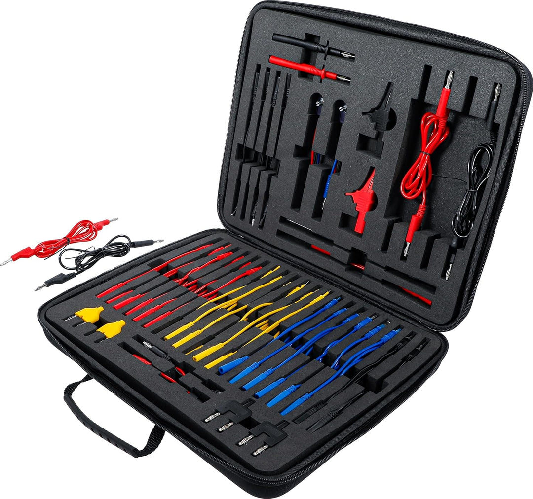BGS 2184-1 | Messkabel- und Prüfspitzen-Satz | 92-tlg. | Messleitung | für Multimeter, Oszilloskope,