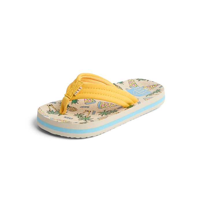Reef AHI Grey Skulls R2345GSL Jungen Sandalen 1 Big Kid Hawaiian Pizza, 1 Big Kid Hawaiian Pizza