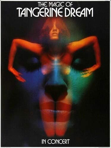 Tangerine Dream - Electronic Meditation, 1970 » Konzertplakat/Premium Poster | Live Konzert Veransta