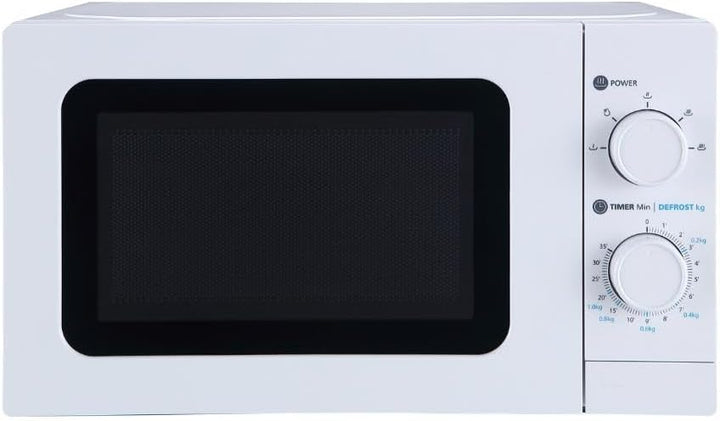 aro Mikrowelle MW10720, Stahl-SPCC, 43.9 x 33.4 x 25.8 cm, 20 L, 700 W, 5 Programme, Timerfunktion,