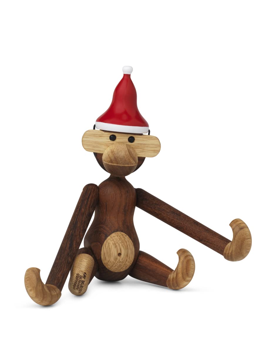 Kay Bojesen Zipfelmütze klein Figuren 10 cm Weihnachtsdekoration, rot H10 cm, H10 cm