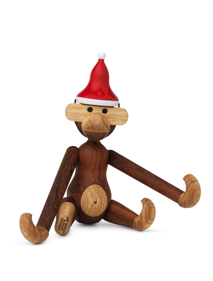 Kay Bojesen Zipfelmütze klein Figuren 10 cm Weihnachtsdekoration, rot H10 cm, H10 cm