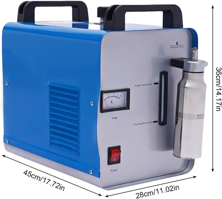 H160 Sauerstoff Wasserstoff HHO Gasflamme Generator Polierend Maschine ≥ 2800℃,Acrylflammen Polierma
