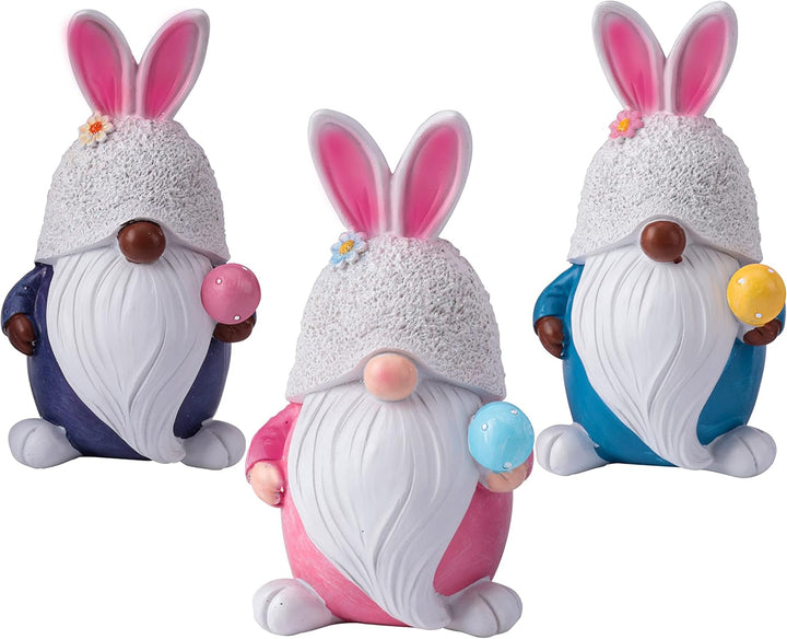 Ostern Deko Hasen Wichtel, Handgemachte Osterhasen Zwerg mit Eiern,Osterhasen Puppen für Osterdekora
