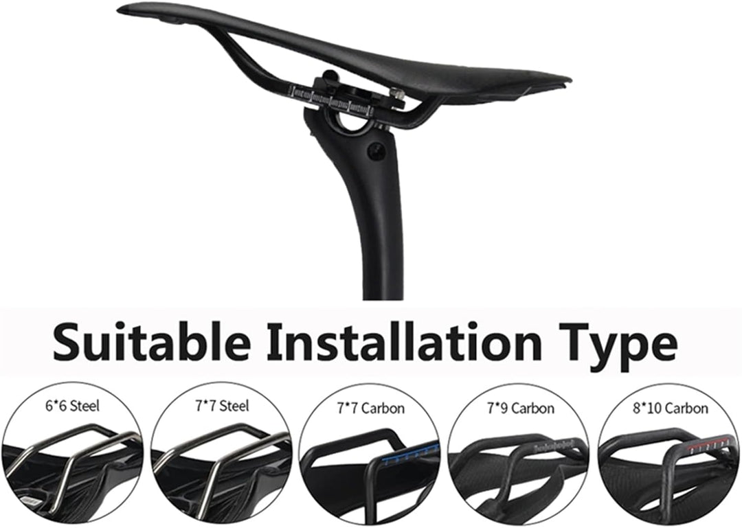 Alfa Pasca Fahrrad Sattelstütze Sattelstütze Carbon Rennrad/Mountainbike 350/400mm 3K Matt/Glänzend