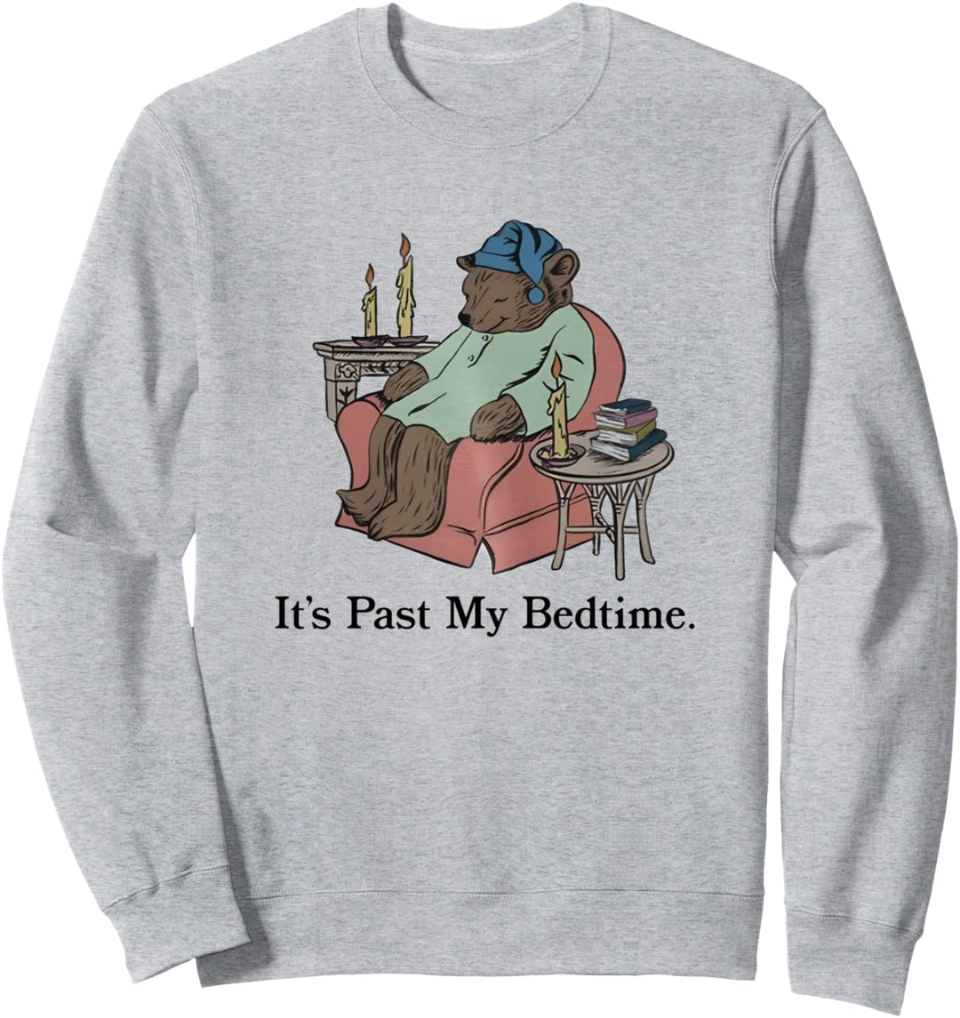 It's Past My Bedtime – lustiger humorvoller schläfriger introvertierter Bär Sweatshirt