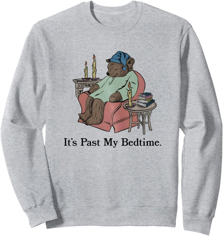 It's Past My Bedtime – lustiger humorvoller schläfriger introvertierter Bär Sweatshirt