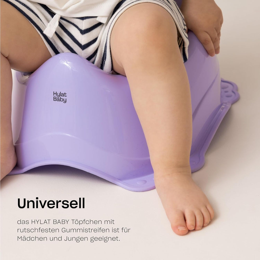 Hylat Baby 3in1 Töpfchen-Set für Kinder - Toilettensitz, Tritthocker & Töpfchen - Kindertoilette für