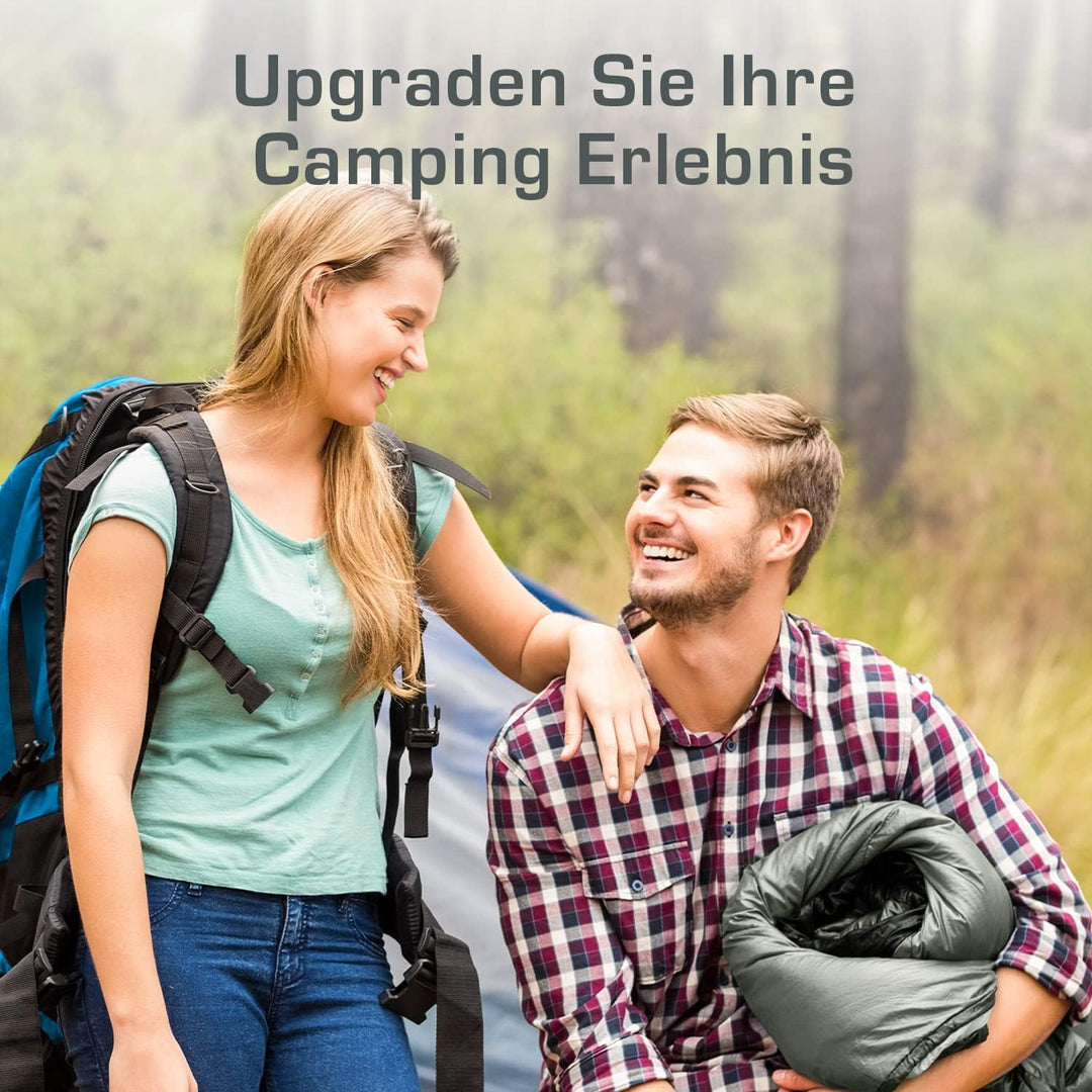 Active Era Deckenschlafsack - Sleeping Bag, -3°C bis 15°C Sommer, Frühling, Herbst - Leichter Schlaf