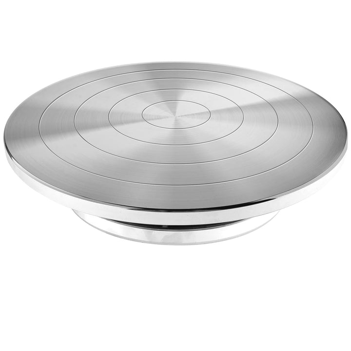 Homtone 30 cm Drehbare Töpferscheibe mit Werkzeugset, Doppelseitiges Töpferrad, Aluminiumlegierung H