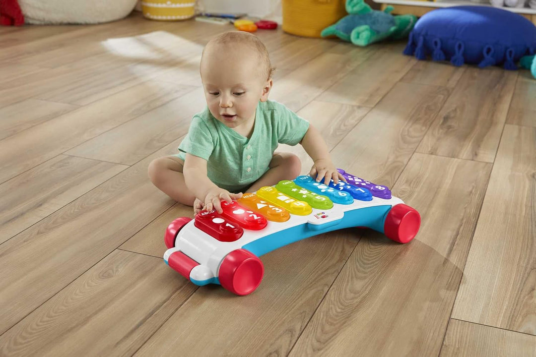 Fisher-Price HJK37 Baby Xylophon, Mehrfarbig
